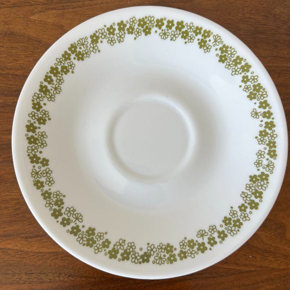 Corelle "Spring Blossom" (Crazy Daisy) Cup and Saucer | Hook Handle Mug Vintage - Picture 3 of 10